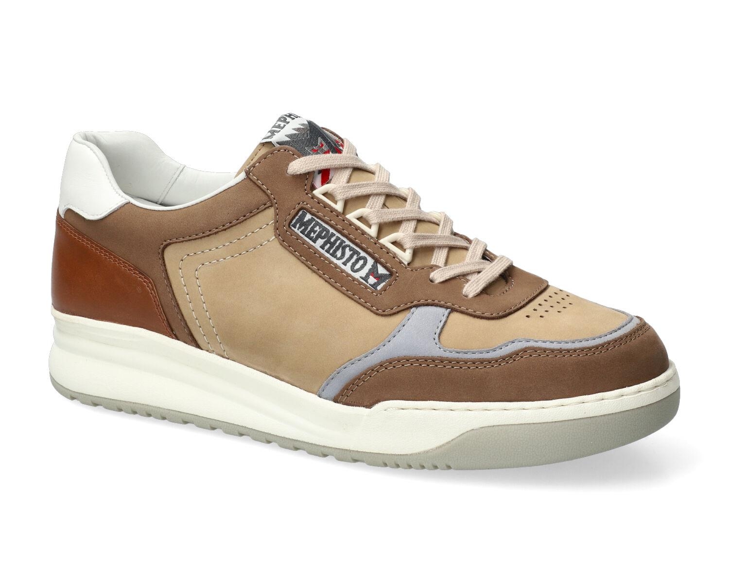 lacets homme modèle Norwin Taupe - Mephisto